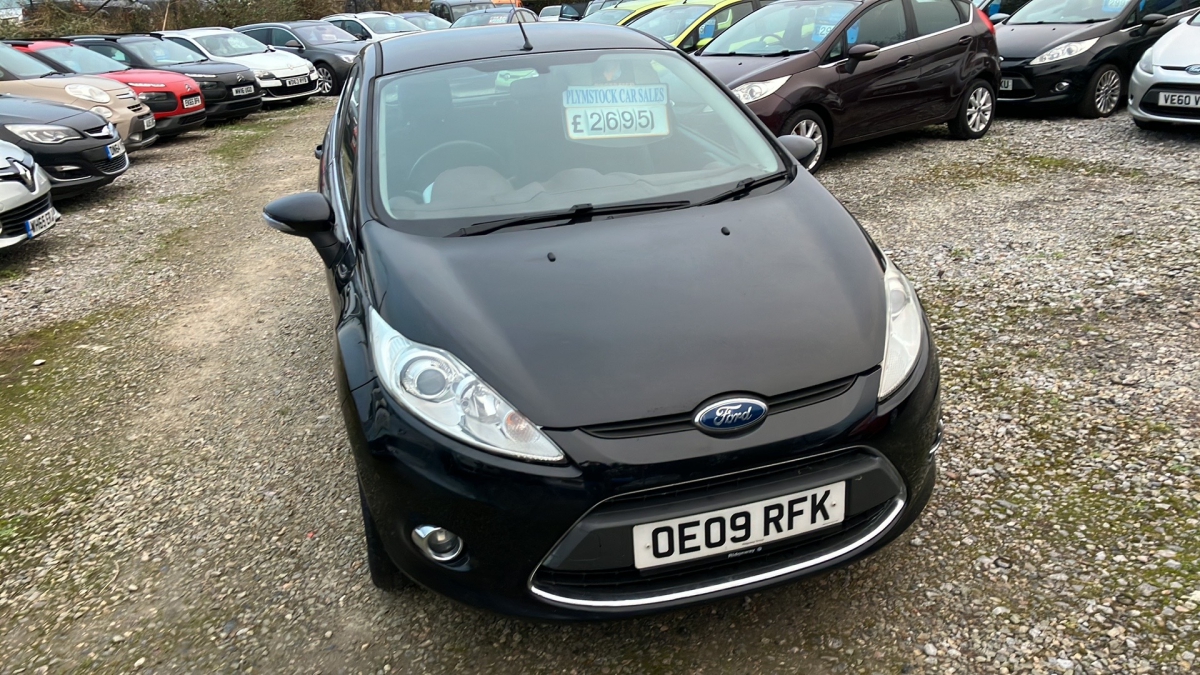 Ford Fiesta Zetec, 2009, Black